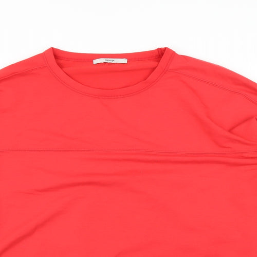 George Womens Red   Pullover Jumper Size 10