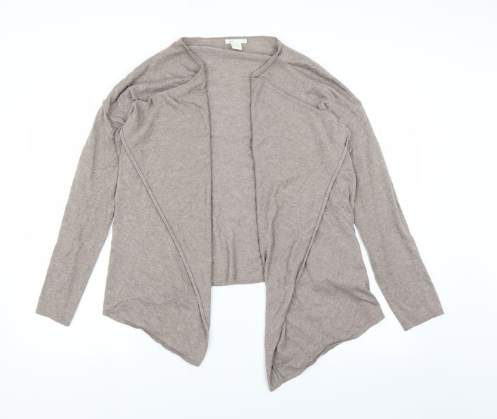 H&M Womens Brown  Knit Cardigan Jumper Size M