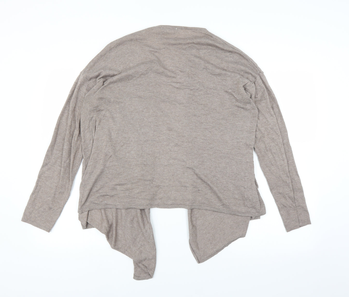 H&M Womens Brown  Knit Cardigan Jumper Size M