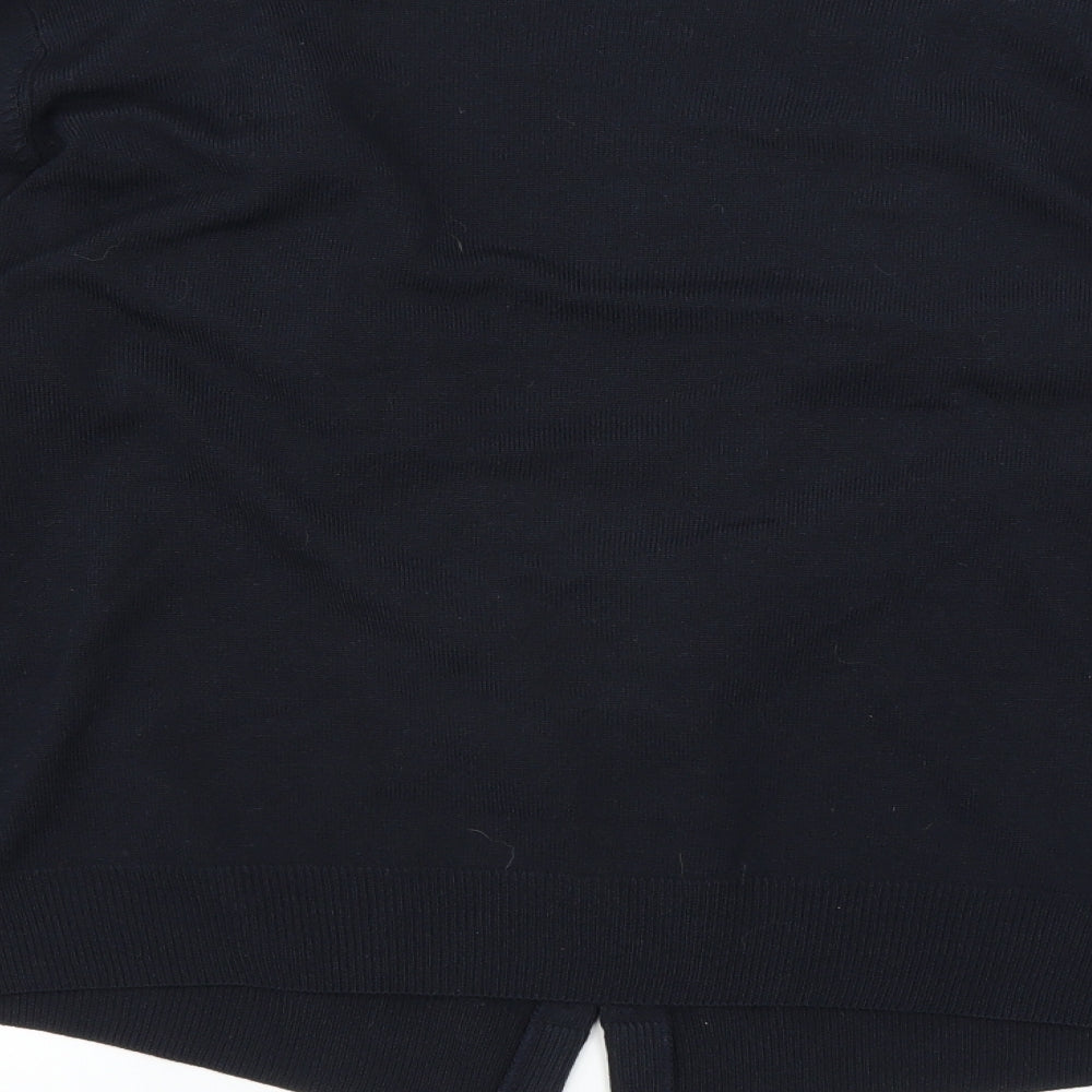 Marks and Spencer Womens Blue  Knit Cardigan Jumper Size 18