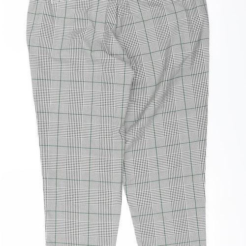 H&M Womens Black   Trousers  Size 14 L28 in