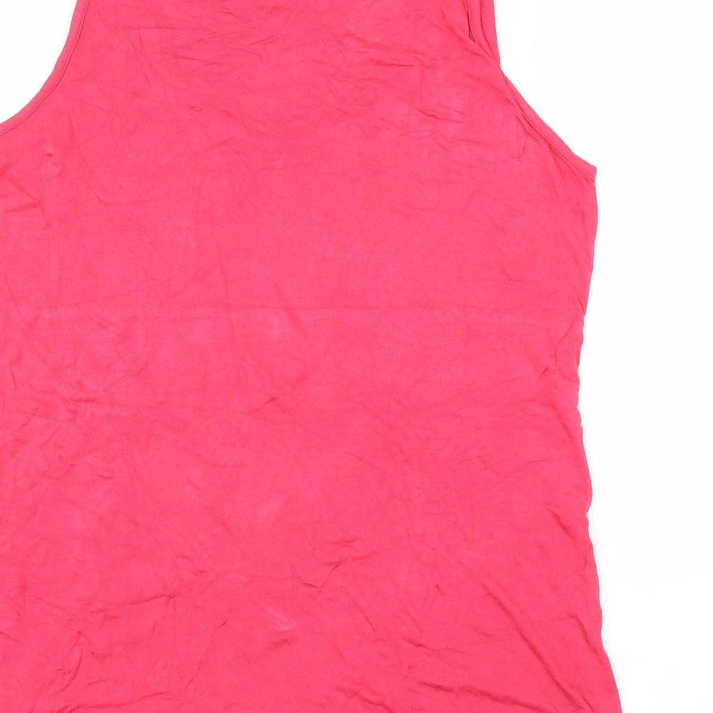 BENdeLISI Womens Pink   Basic Tank Size M