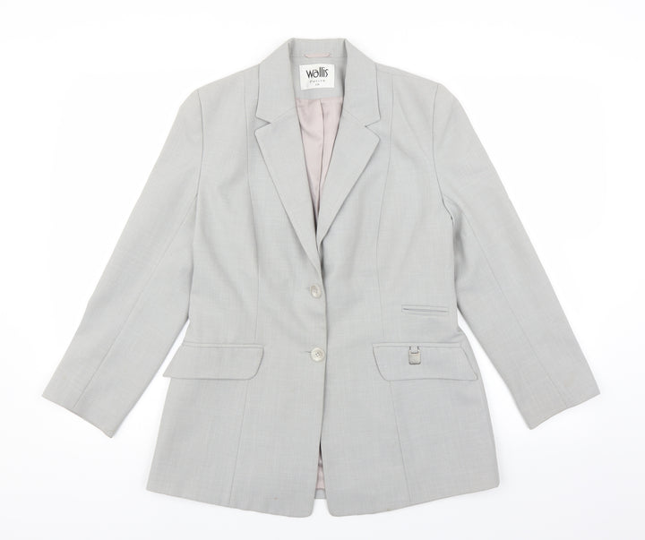 Wallis Womens Grey   Jacket  Size 10