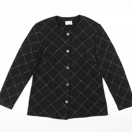 Victoria Layne Womens Black   Jacket  Size 12