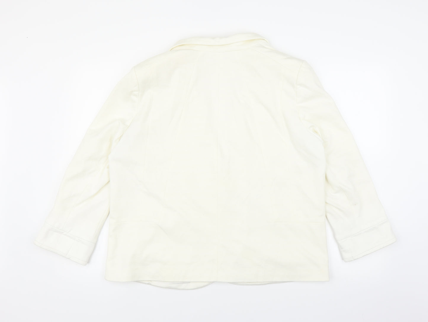 Wallis Womens White   Jacket  Size 18