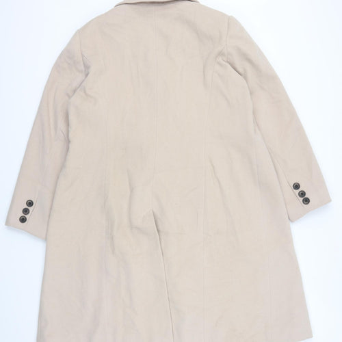 Marks and Spencer Womens Pink   Overcoat Coat Size 22