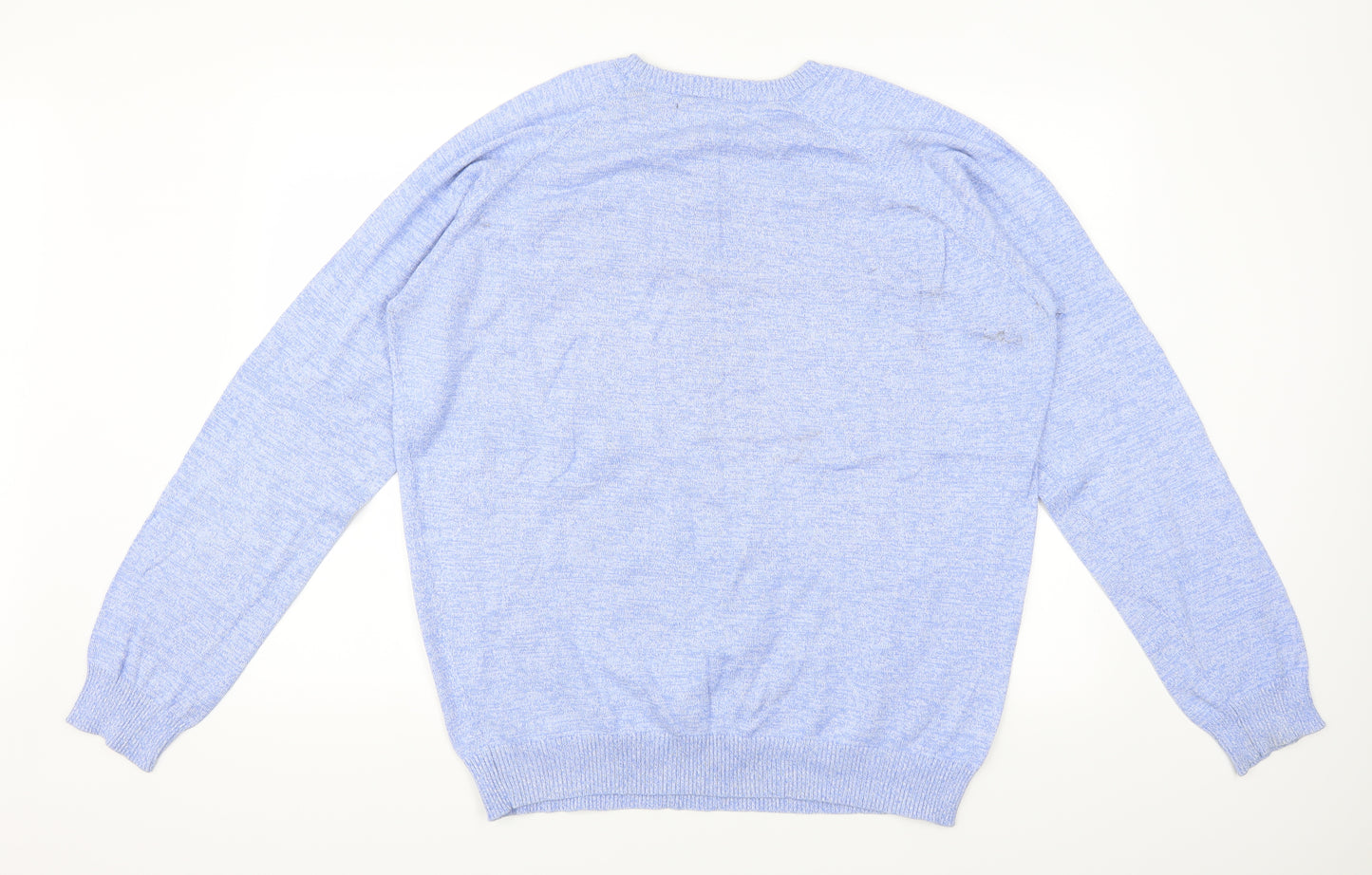Primark Mens Blue   Henley Jumper Size 2XL