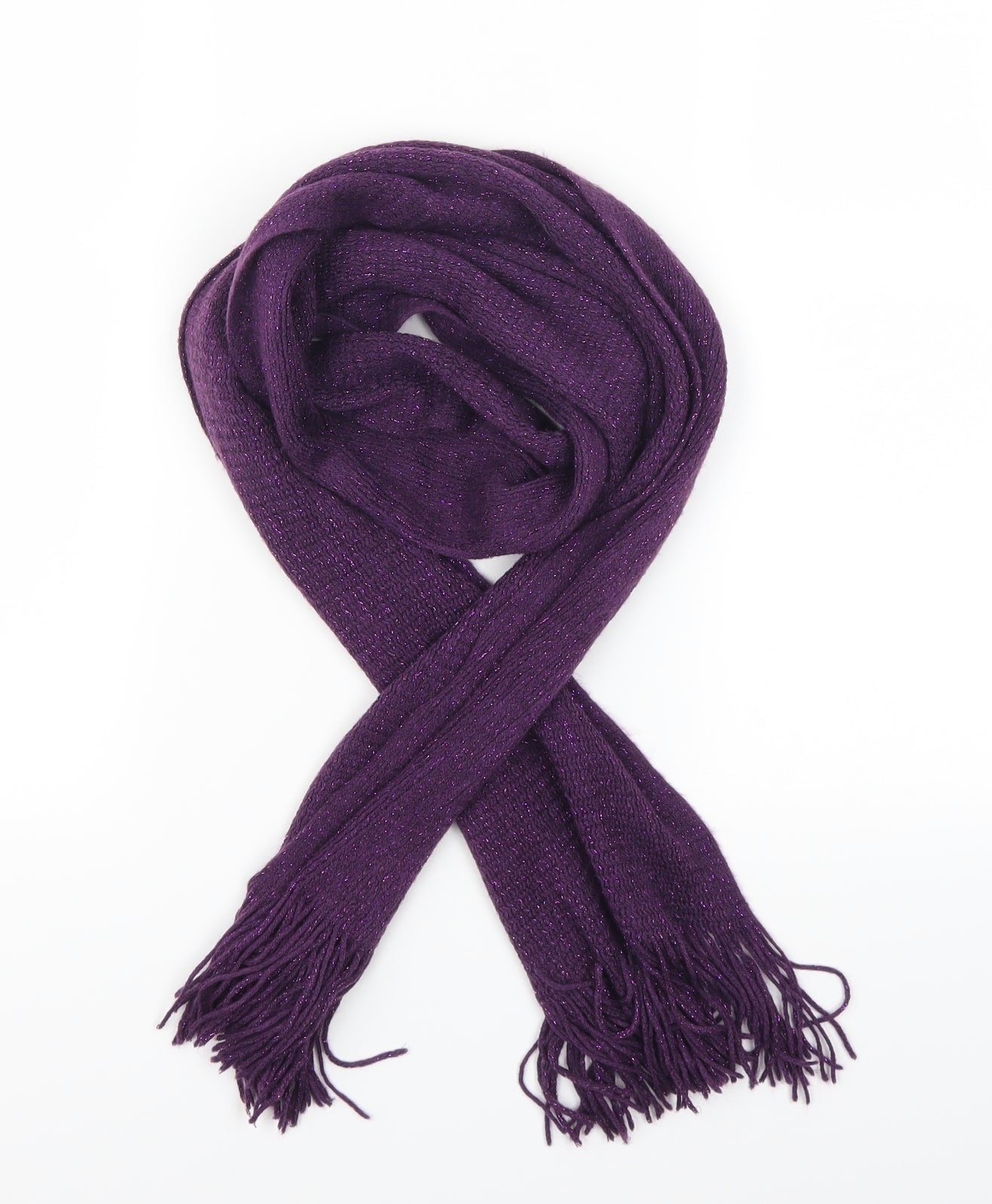 Preworn Unisex Purple    Scarf