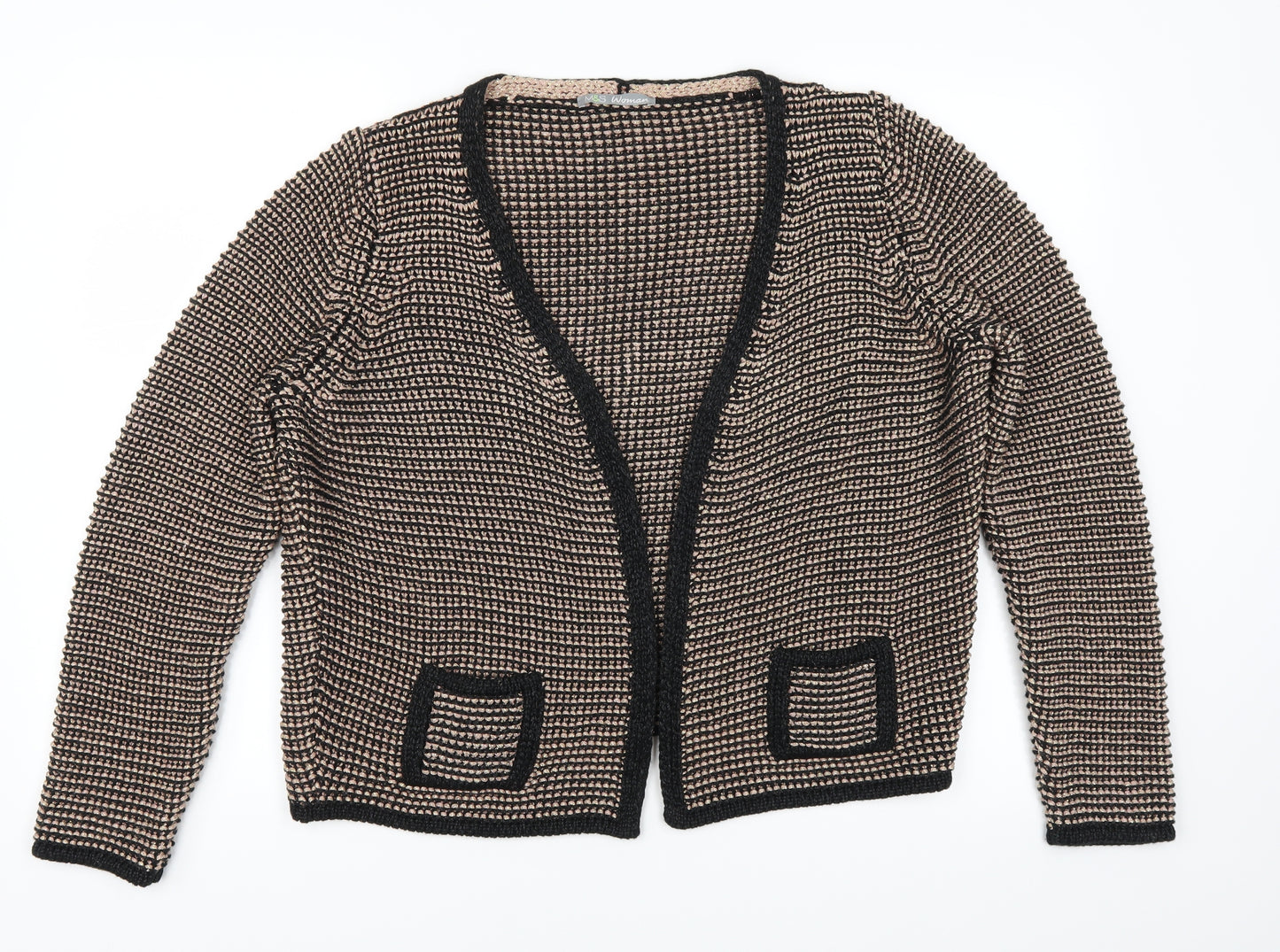 Marks and Spencer Womens Black   Cardigan Jumper Size 16