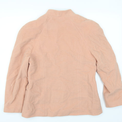 d'albero Womens Pink   Jacket Coat Size 36