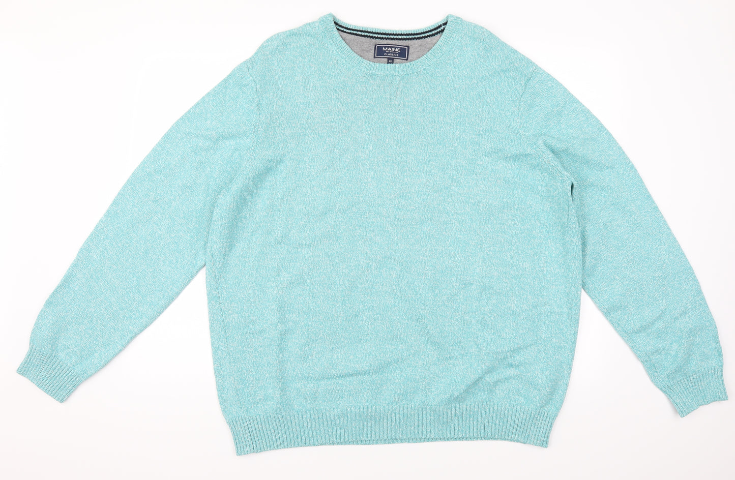 Maine Mens Blue   Pullover Jumper Size 2XL