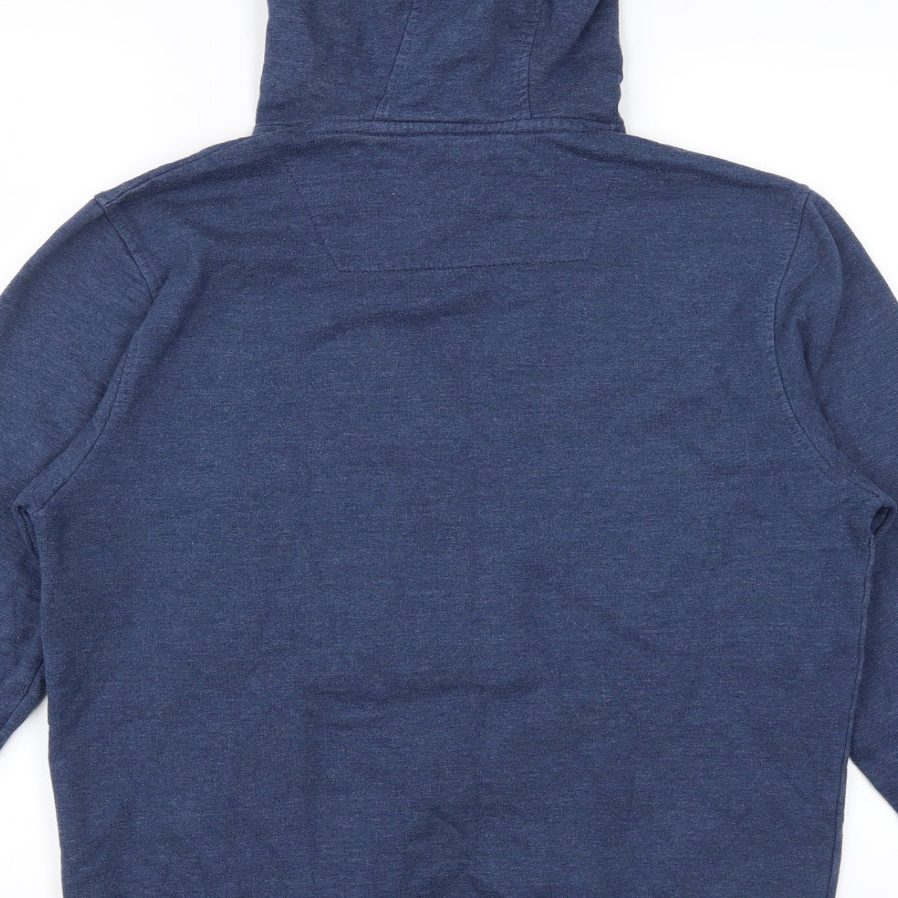 Thread Bare Mens Blue   Pullover Hoodie Size S