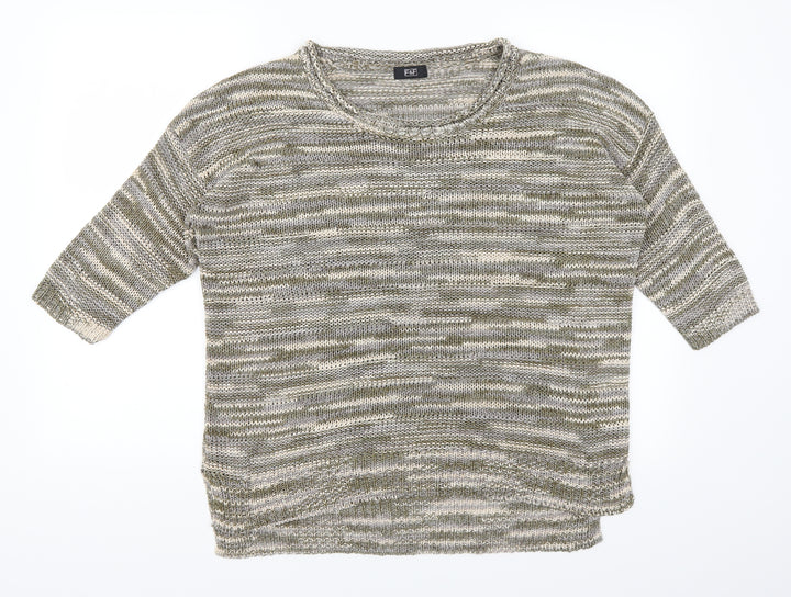 F&F Womens Green   Pullover Jumper Size 12