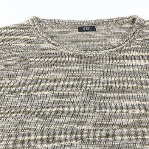 F&F Womens Green   Pullover Jumper Size 12