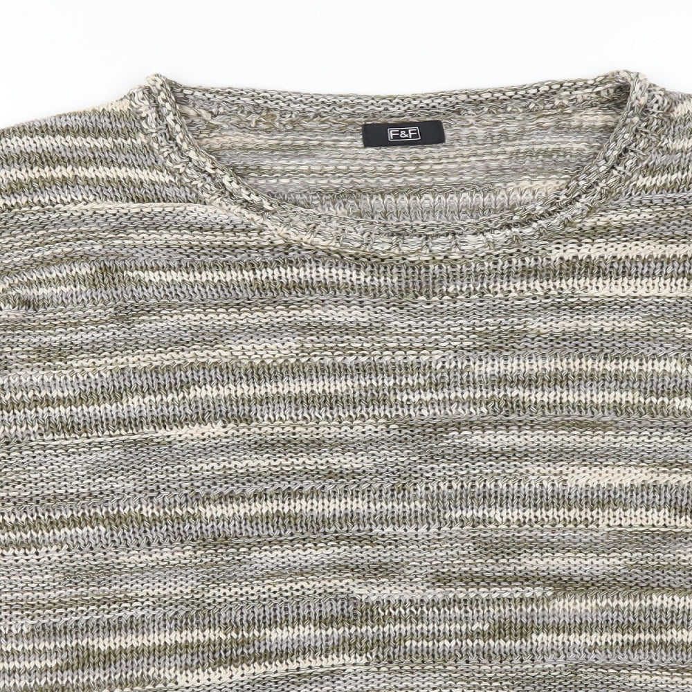 F&F Womens Green   Pullover Jumper Size 12