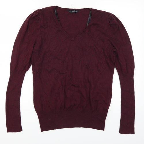 Dorothy Perkins Womens Red   Pullover Jumper Size 16
