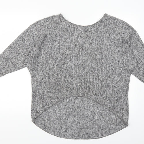 mandi Womens Grey   Pullover Jumper One Size