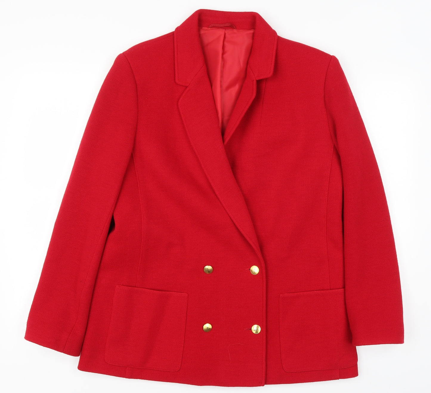 st michael Womens Red   Jacket Blazer Size 16
