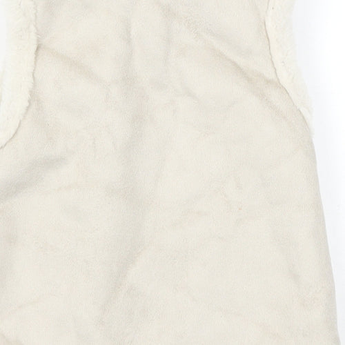 Maggie & Zoe Girls Grey   Gilet Waistcoat Size 4 Years