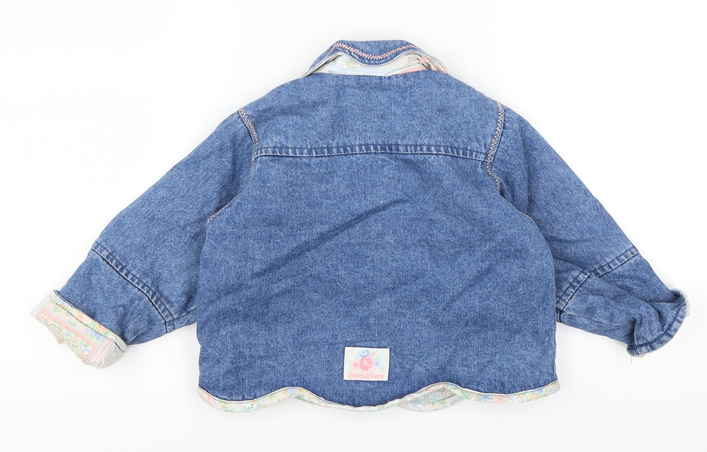 playdays Girls Blue   Jacket  Size 2-3 Years