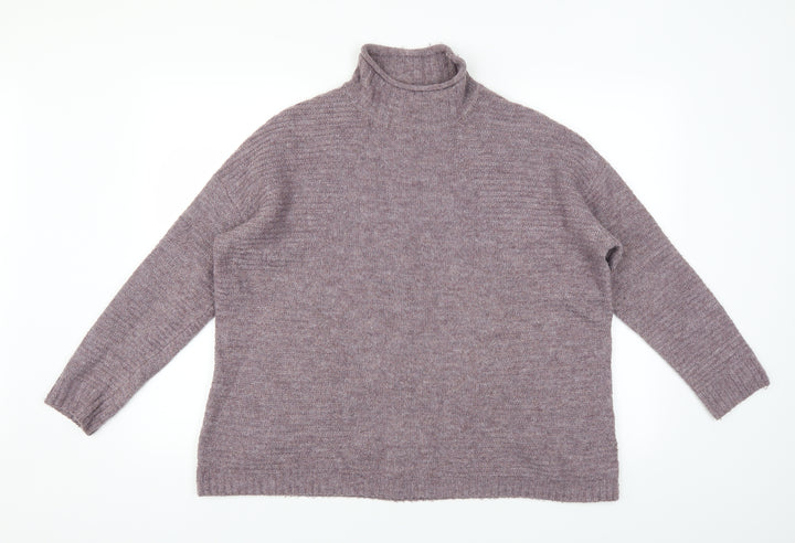 TU Womens Purple Pullover Jumper Size 14