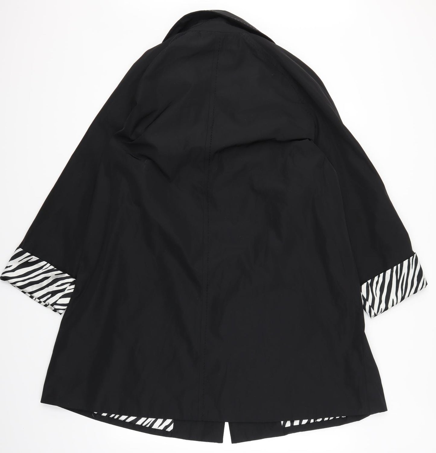 ELVI Womens Black   Jacket Coat Size 20
