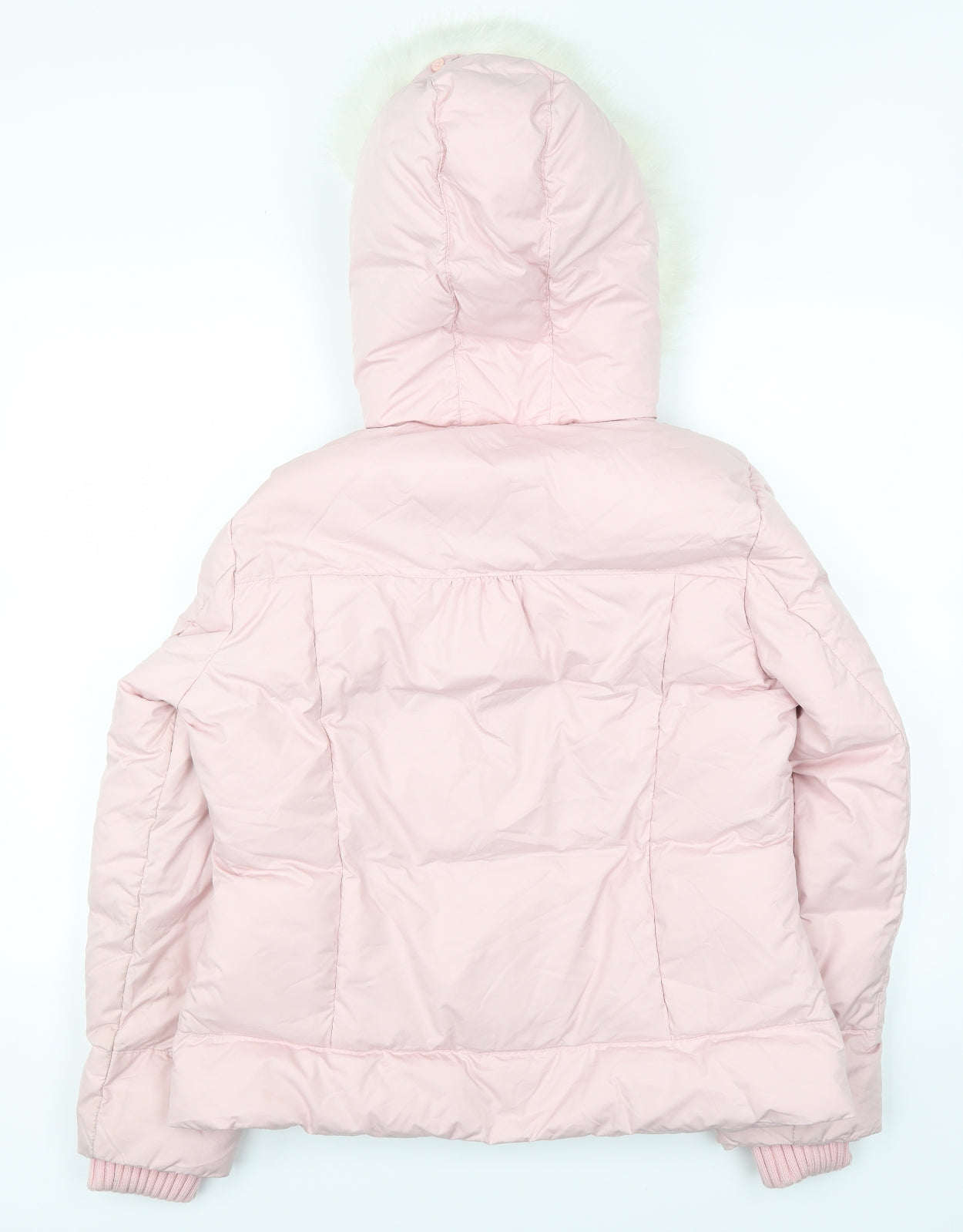 Per Una Womens Pink   Puffer Jacket Jacket Size M