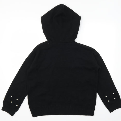 Juicy Couture Womens Black   Pullover Hoodie Size L