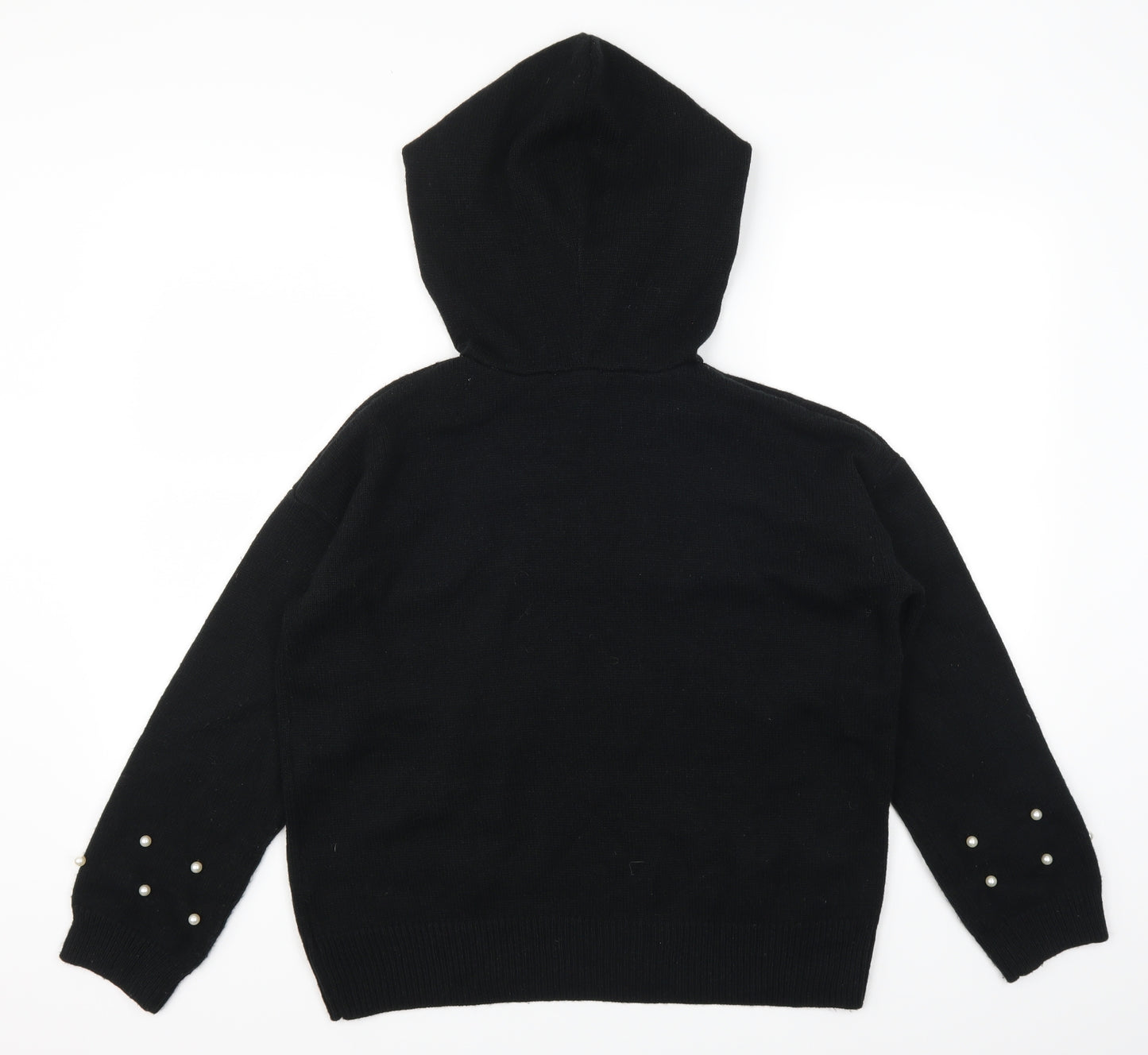 Juicy Couture Womens Black   Pullover Hoodie Size L