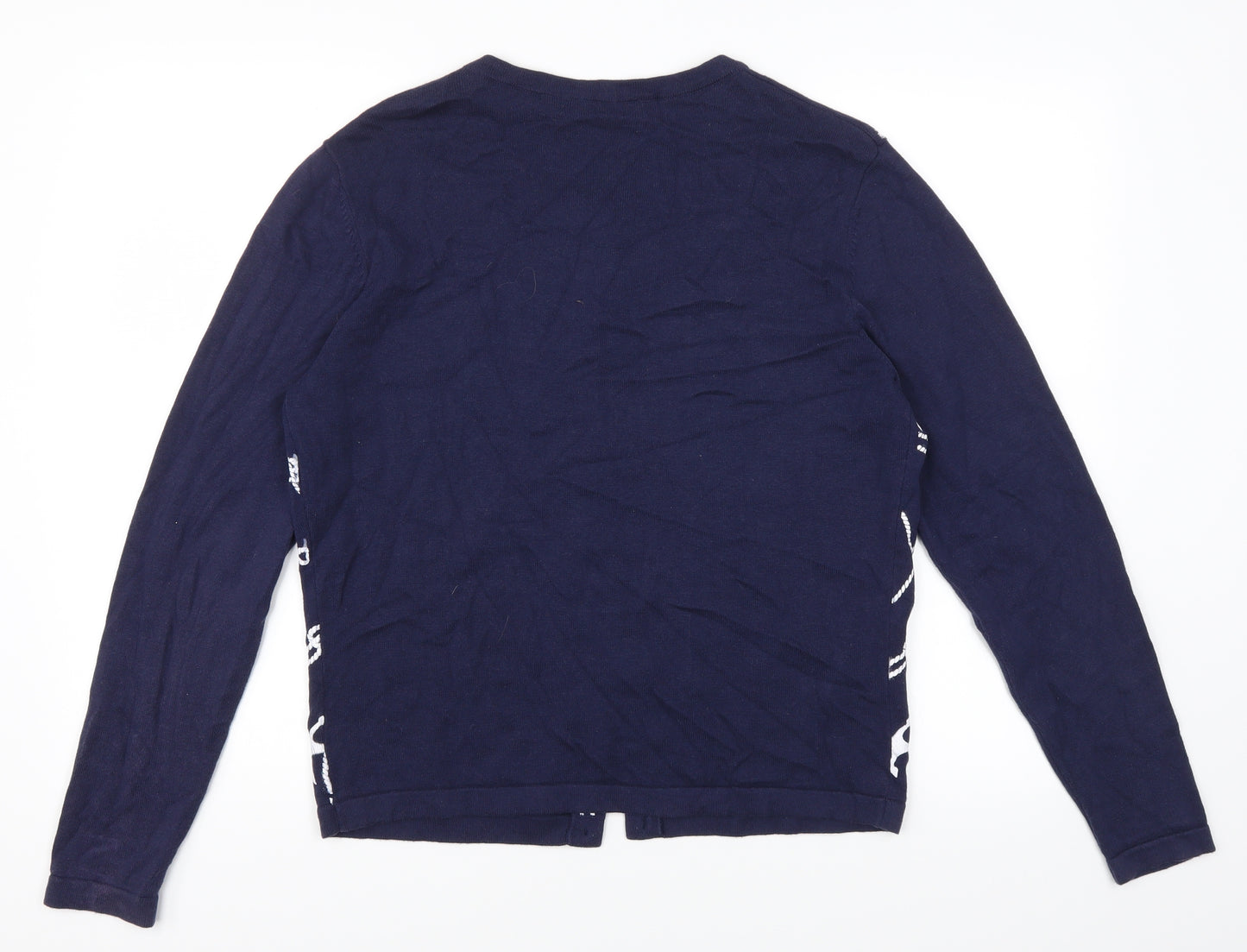 Marks and Spencer Womens Blue   Cardigan Jumper Size 16