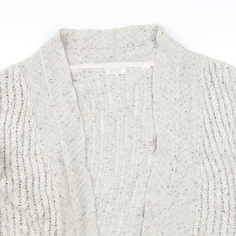 Fat Face Womens Ivory   Cardigan Jumper Size 14