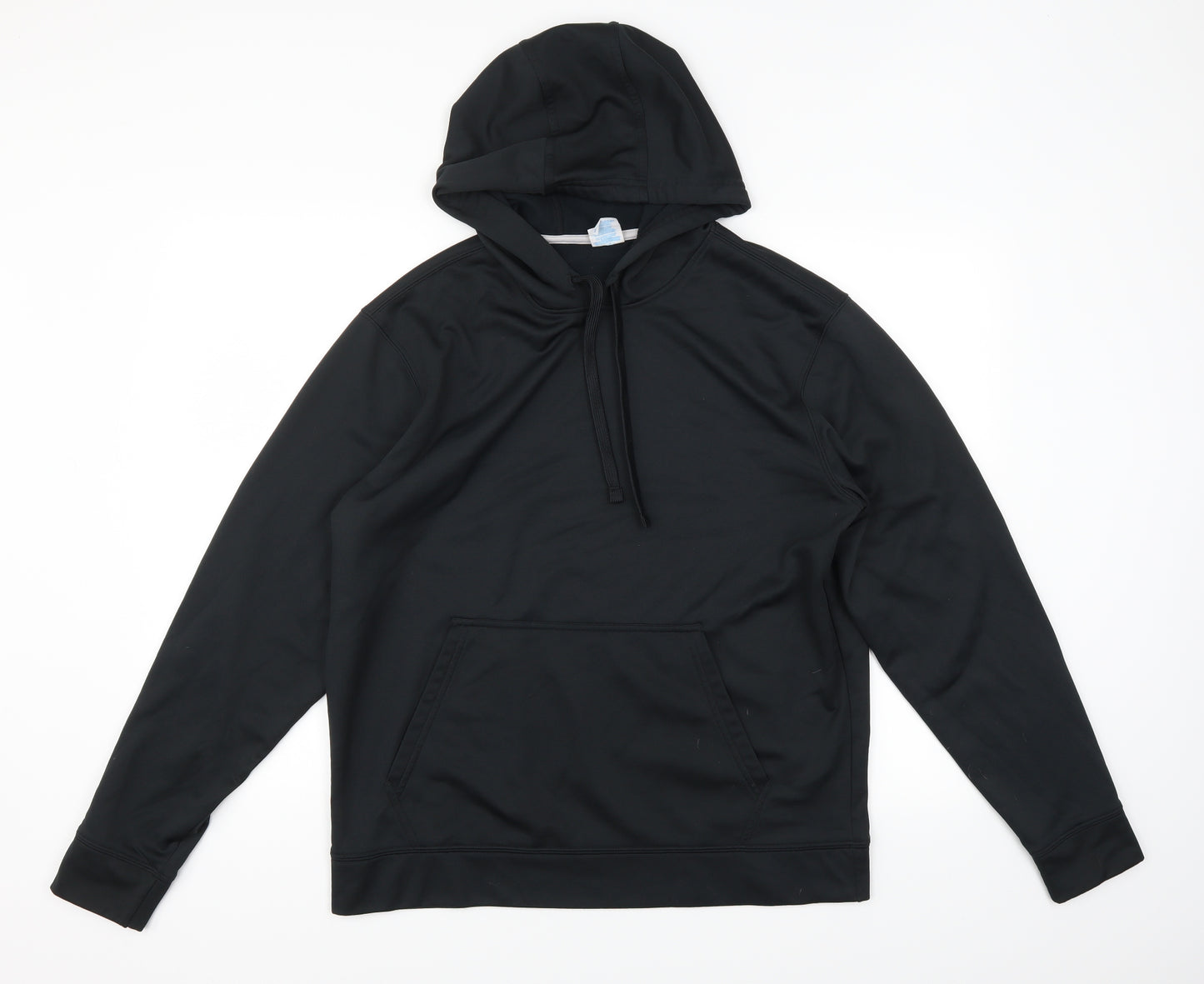 Port & Company Mens Black   Pullover Hoodie Size M