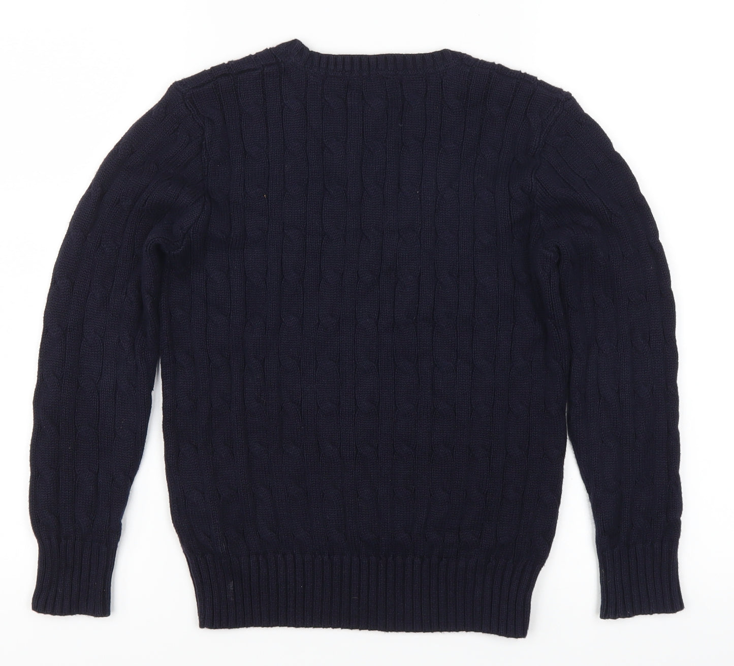 Polo Ralph Lauren Boys Blue   Pullover Jumper Size 7 Years