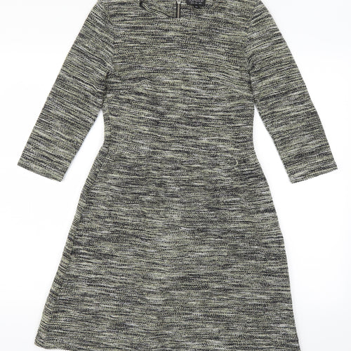 Topshop Womens Black   Fit & Flare  Size 10