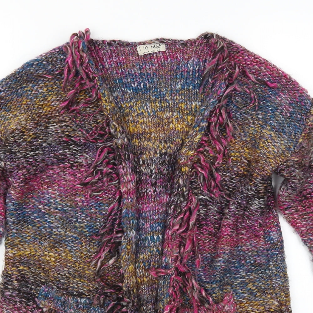 NEXT Girls Purple   Cardigan Jumper Size 10 Years