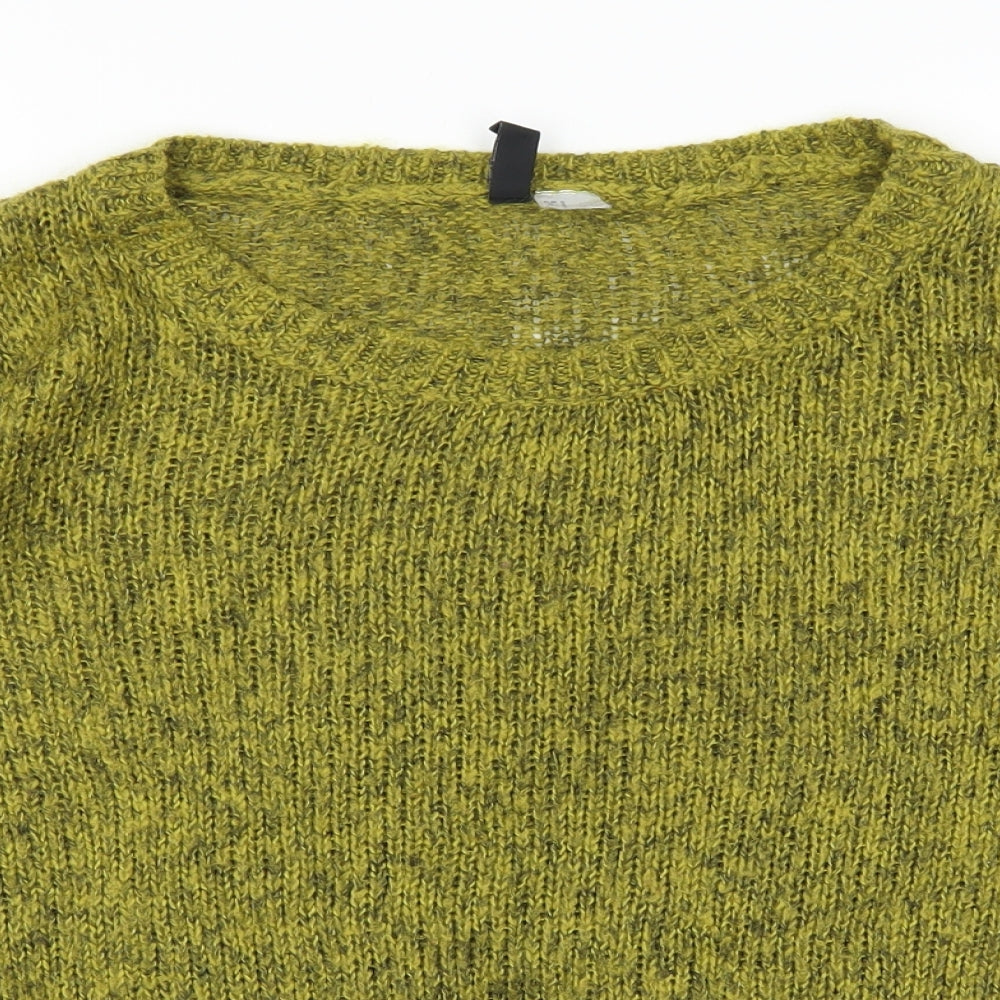 Divided by H&M Womens Green   Pullover Jumper Size S