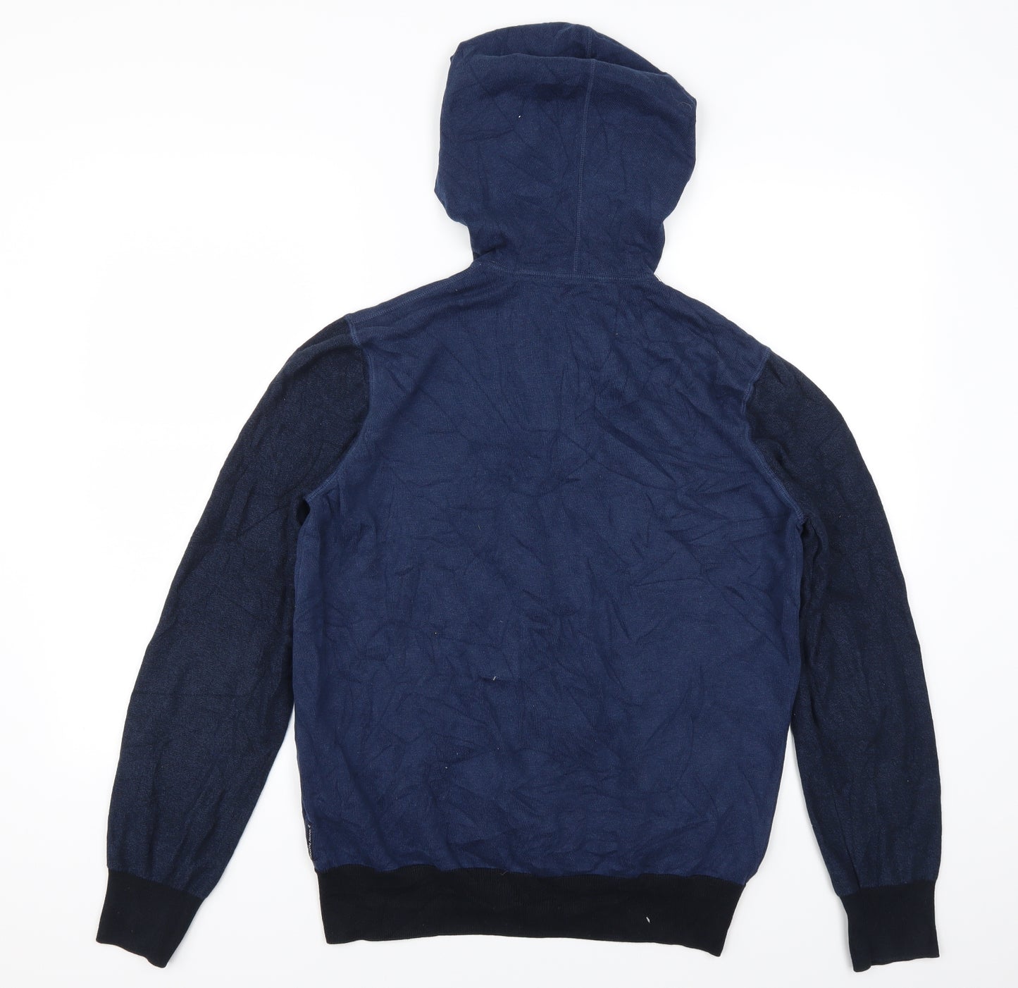 Armani Jeans Mens Blue   Full Zip Hoodie Size XL