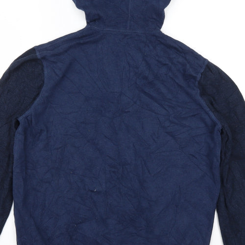 Armani Jeans Mens Blue   Full Zip Hoodie Size XL