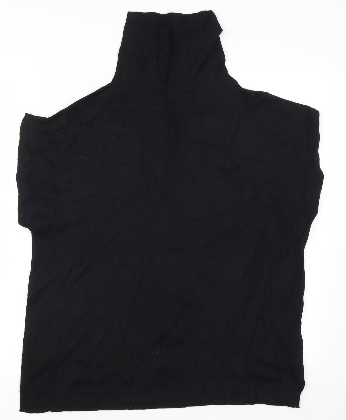 Marks and Spencer Womens Black   Vest Jumper Size M