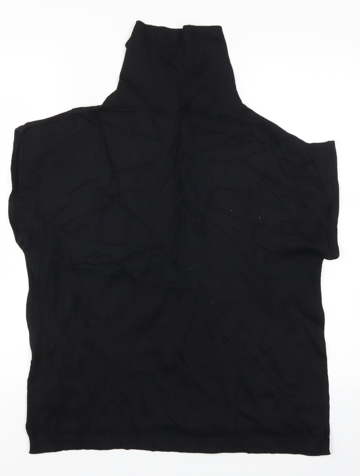 Marks and Spencer Womens Black   Vest Jumper Size M