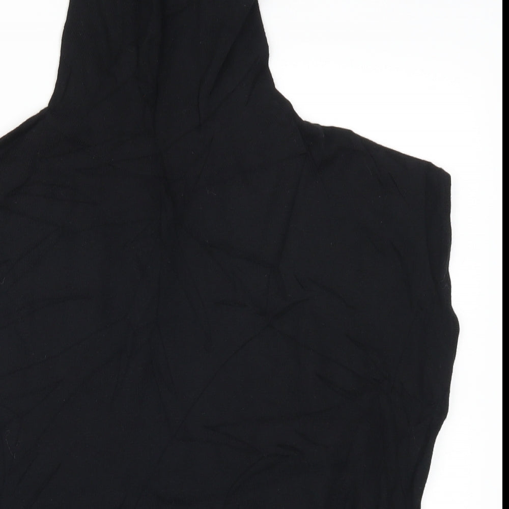 Marks and Spencer Womens Black   Vest Jumper Size M