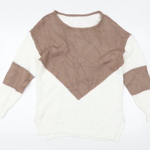 Preworn Womens Brown   Pullover Jumper Size S