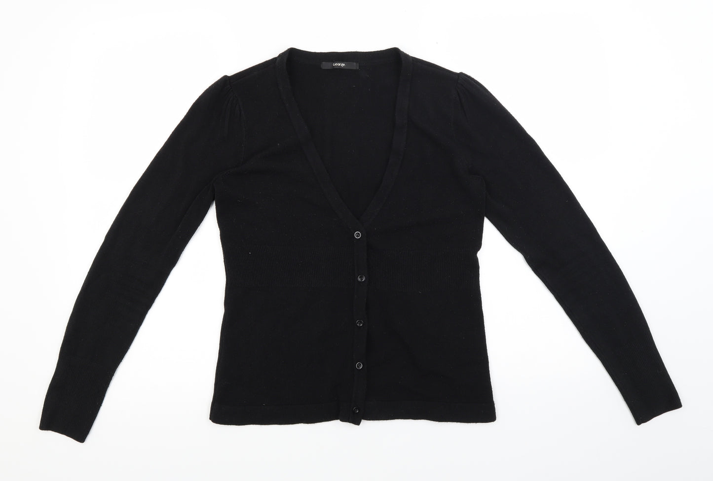 George Womens Black   Cardigan Jumper Size 8
