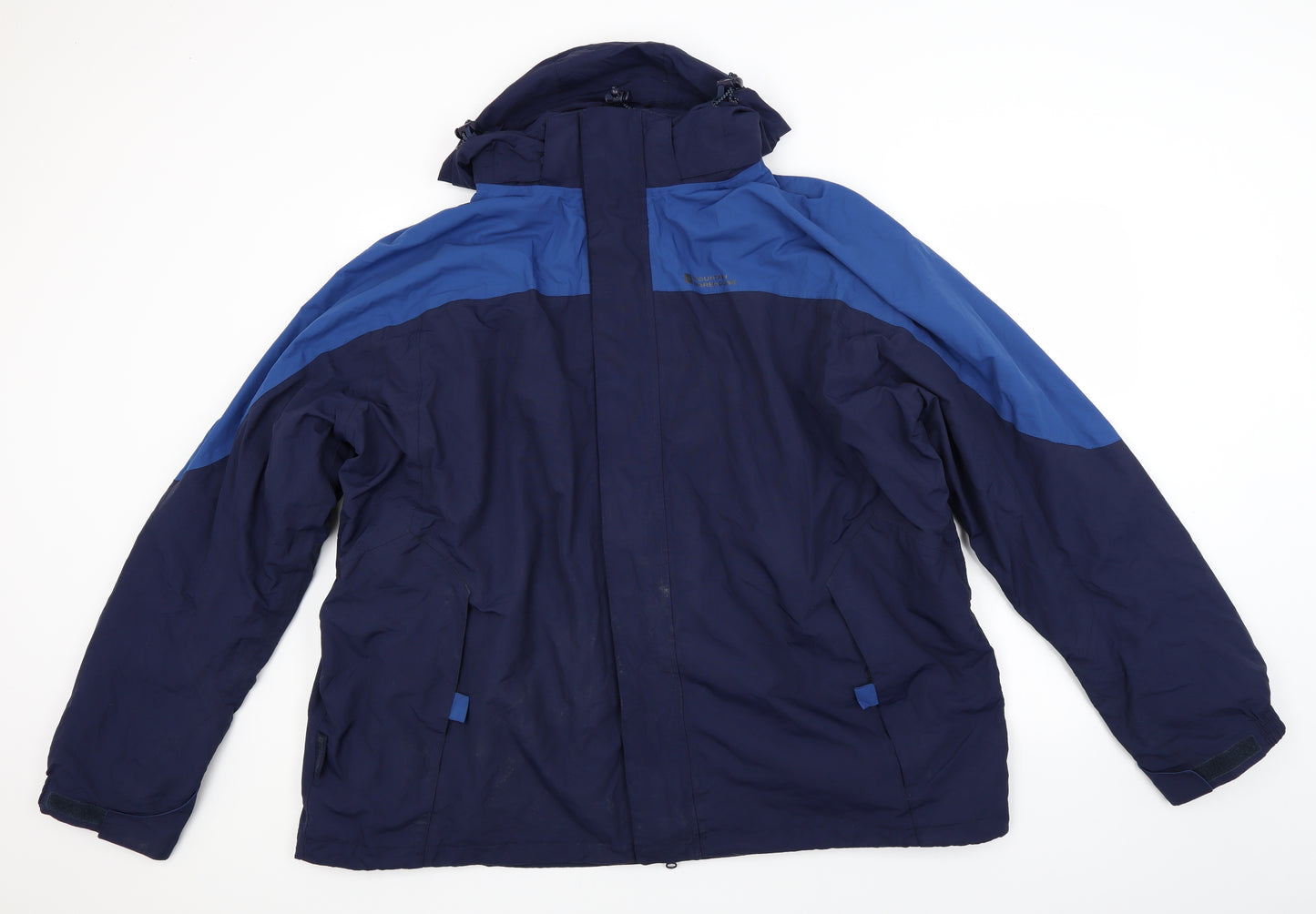 Mountain Warehouse Mens Blue   3-in-1 Jacket Coat Size 2XL