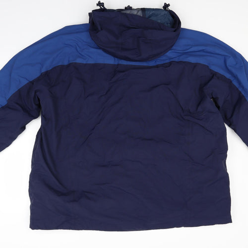 Mountain Warehouse Mens Blue   3-in-1 Jacket Coat Size 2XL