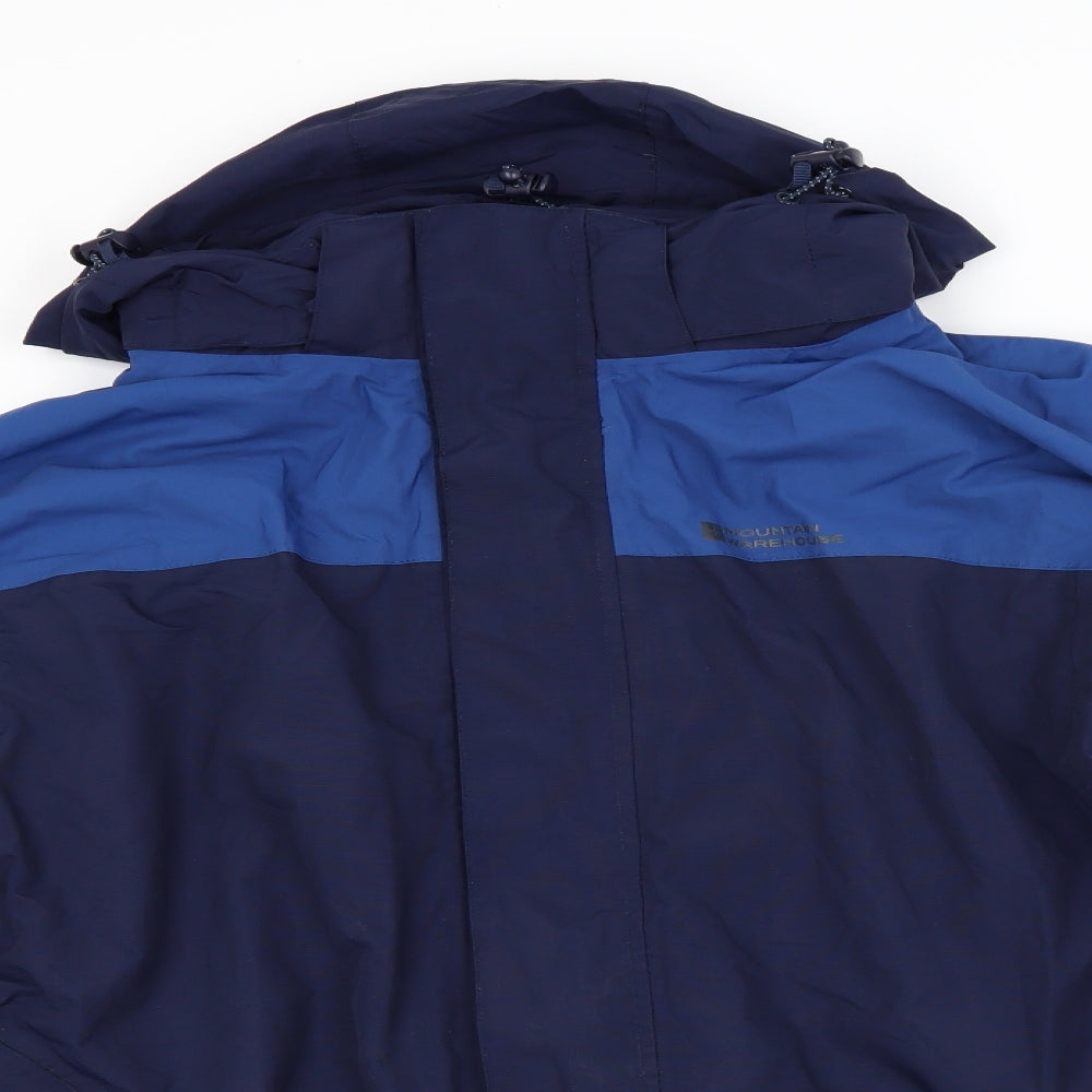 Mountain Warehouse Mens Blue   3-in-1 Jacket Coat Size 2XL