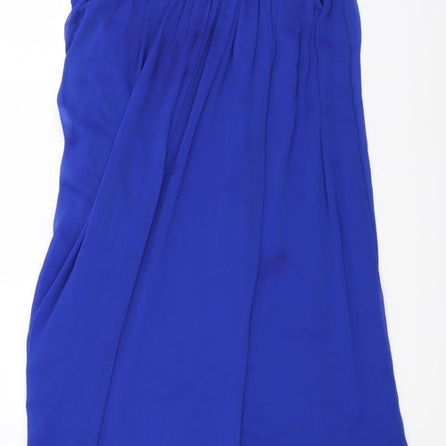 Coast Womens Blue   Ball Gown  Size 16  - Strapless