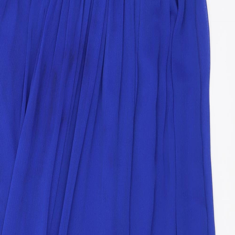Coast Womens Blue   Ball Gown  Size 16  - Strapless