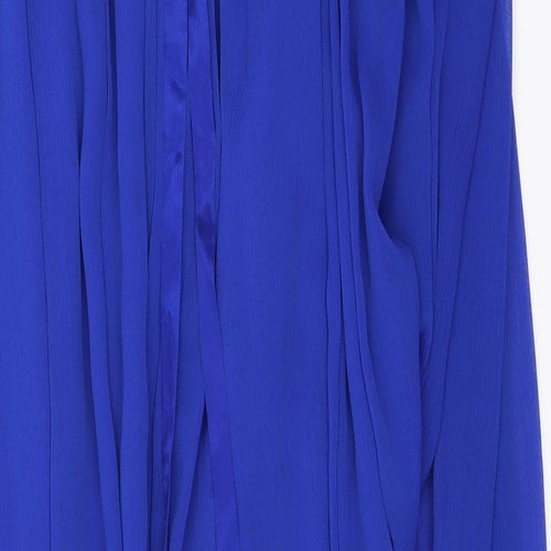 Coast Womens Blue   Ball Gown  Size 16  - Strapless