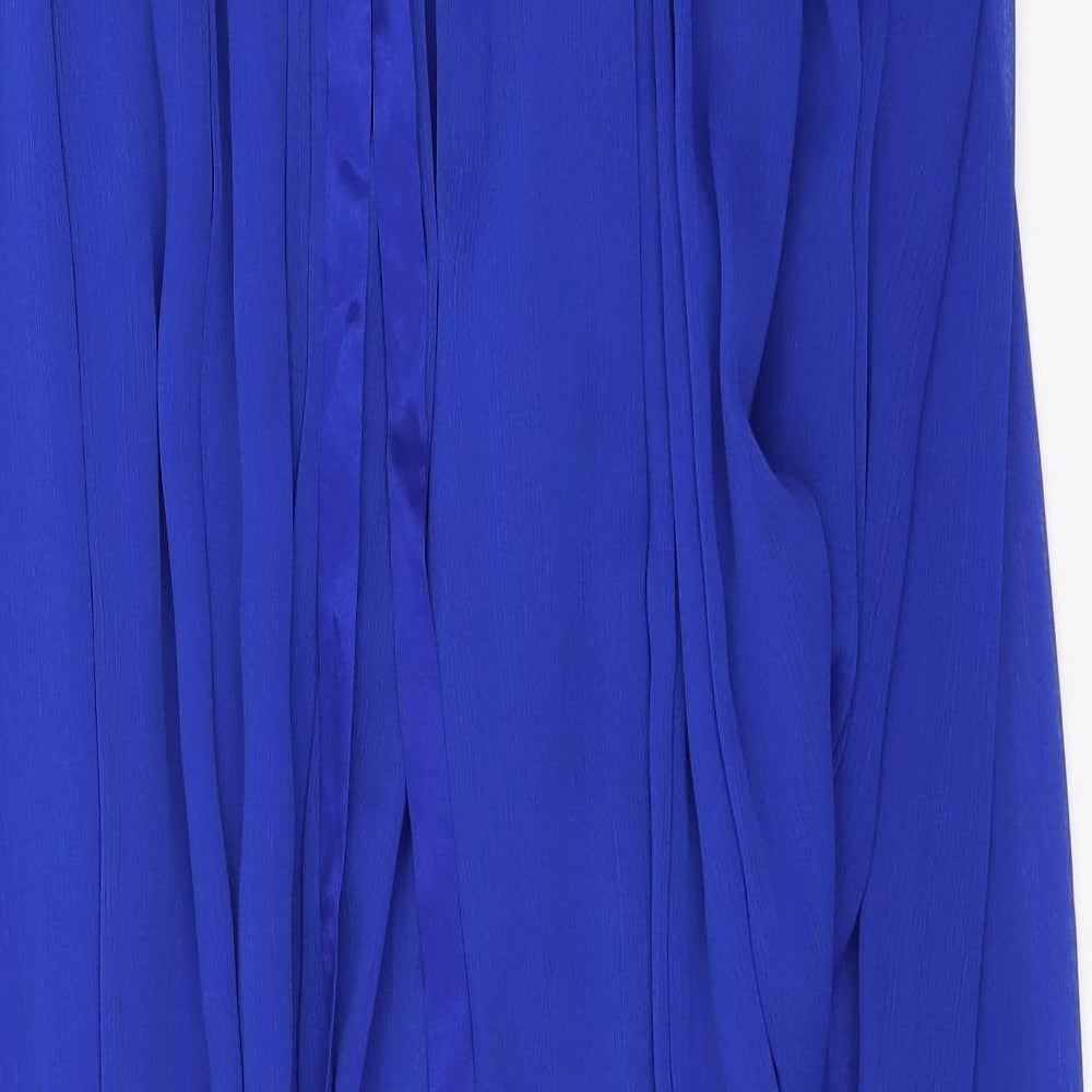 Coast Womens Blue   Ball Gown  Size 16  - Strapless